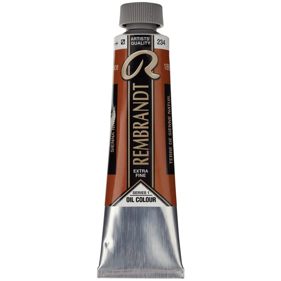 Farba olejna - Rembrandt - Raw Sienna, 40 ml