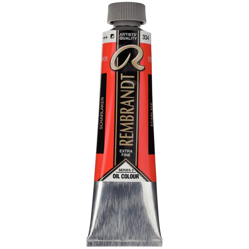 Farba olejna - Rembrandt - Scarlet, 40 ml