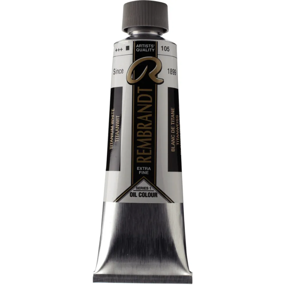 Farba olejna - Rembrandt - Titanium White 150 ml