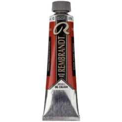 Farba olejna - Rembrandt - Transparent Oxide Red, 40 ml