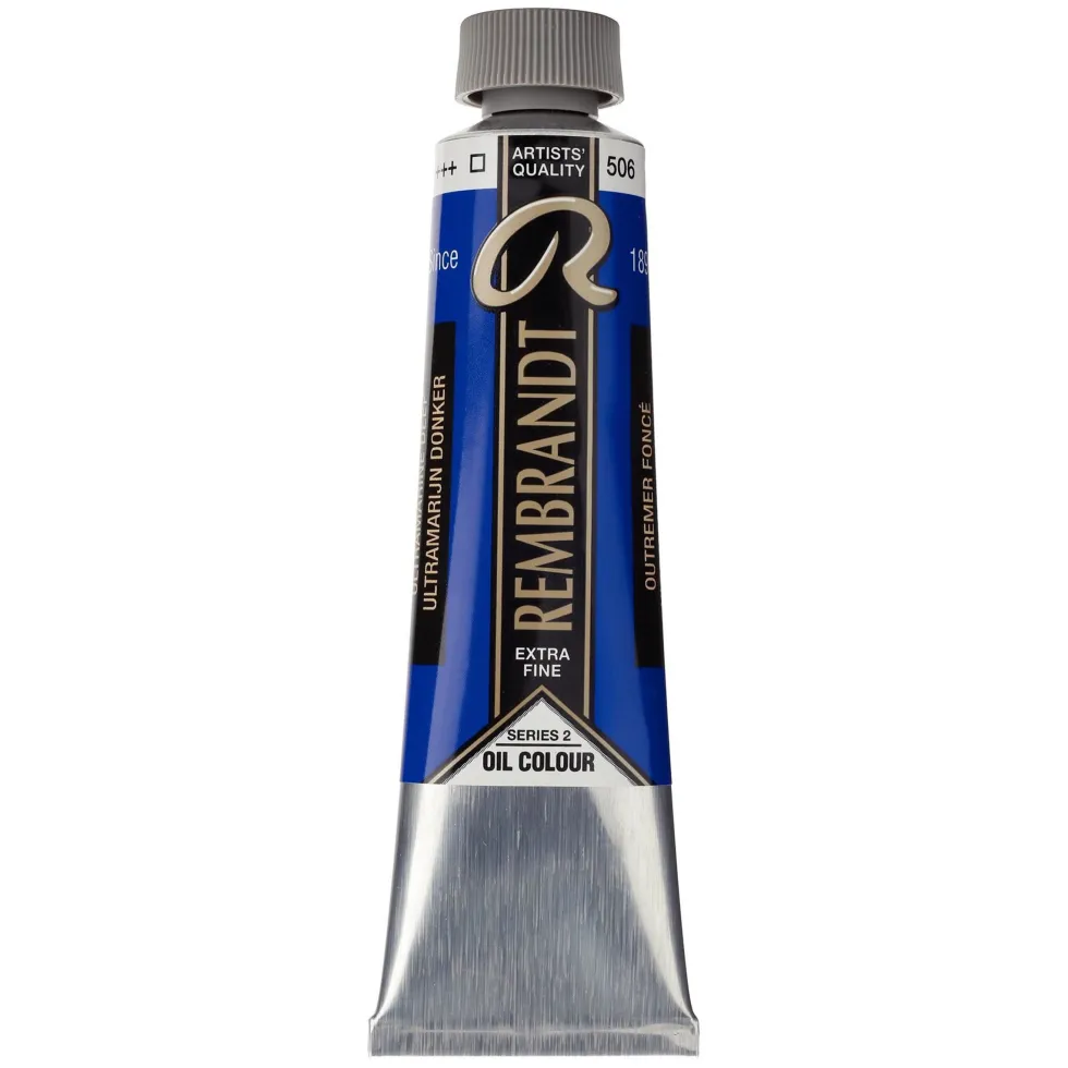 Farba olejna - Rembrandt - Ultramarine Deep, 40 ml