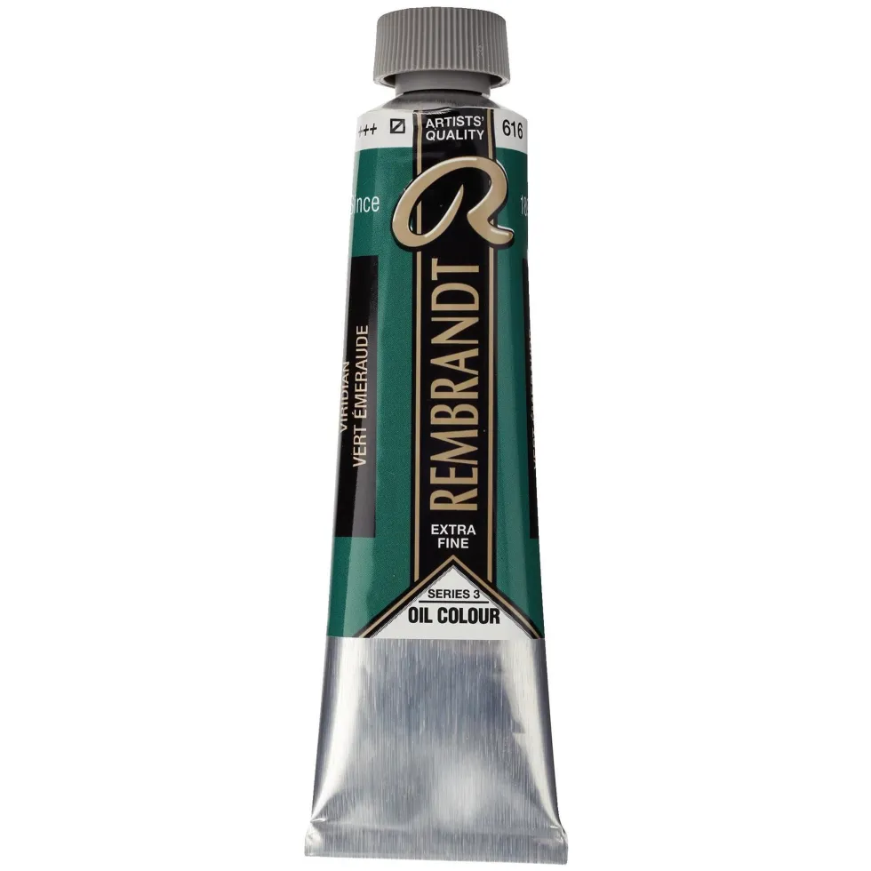 Farba olejna - Rembrandt - Viridian, 40 ml