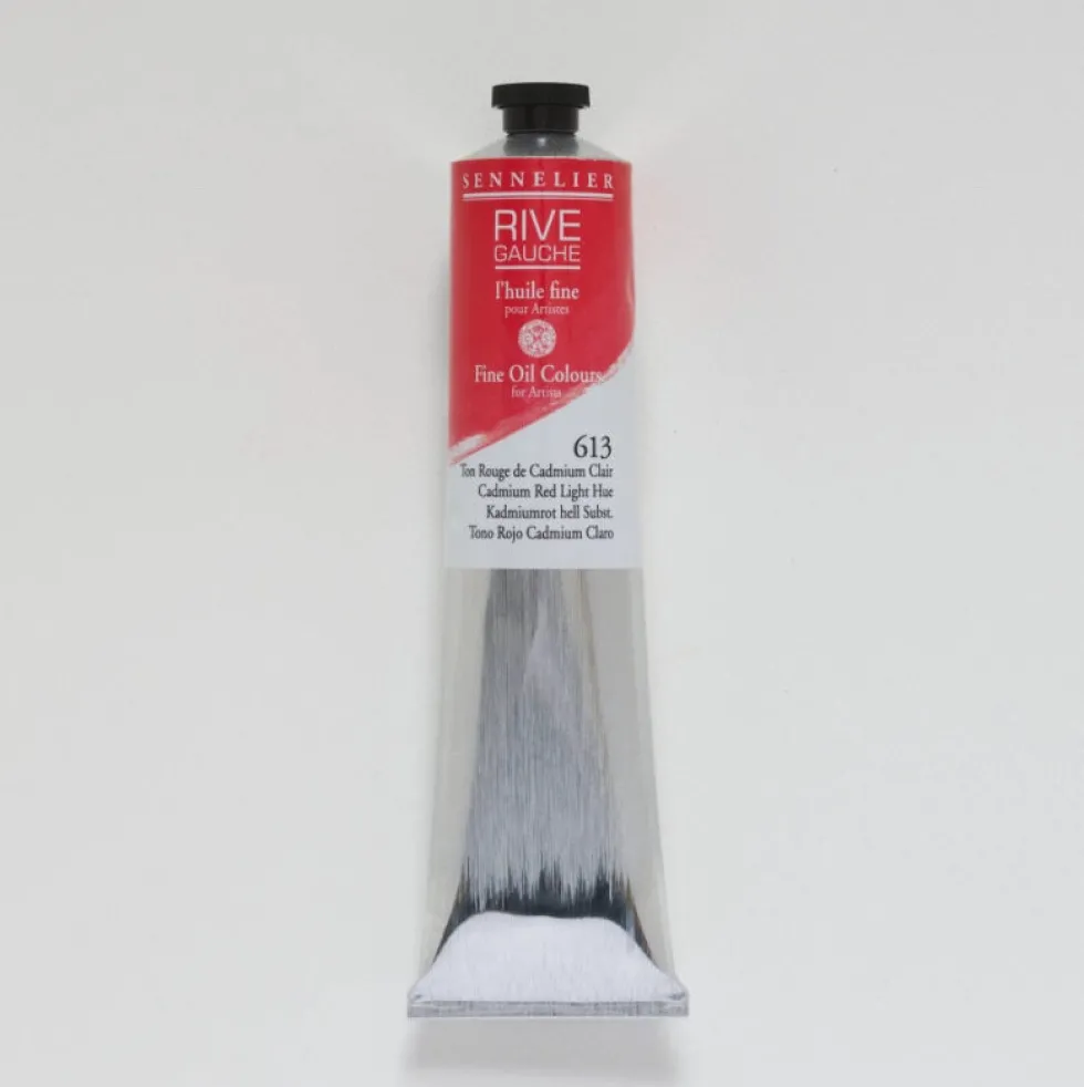 Farba olejna Rive Gauche - Sennelier - 613, Cadmium Red Light Hue, 200 ml