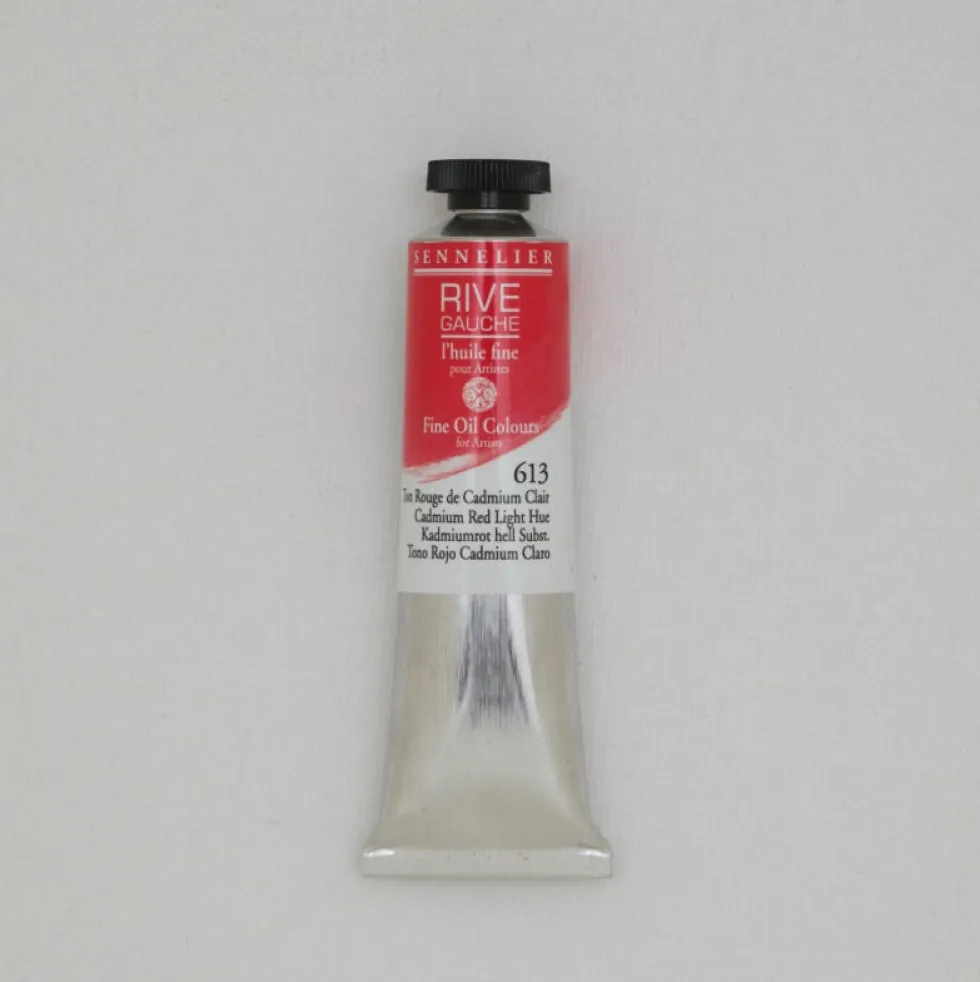 Farba olejna Rive Gauche - Sennelier - 613, Cadmium Red Light Hue, 40 ml