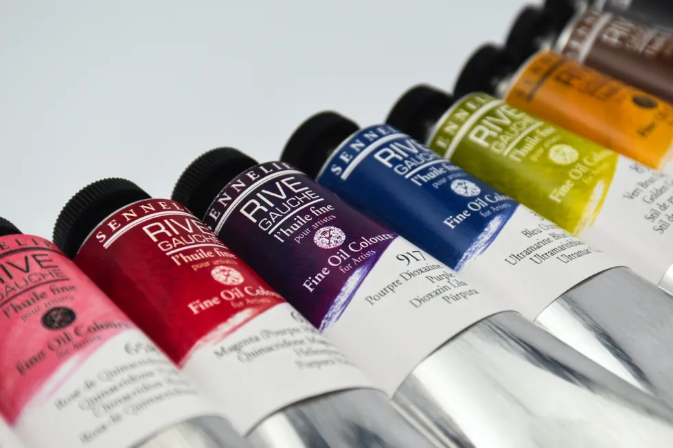 Farba olejna Rive Gauche - Sennelier - 541, Cadmium Yellow Medium Hue, 200 ml