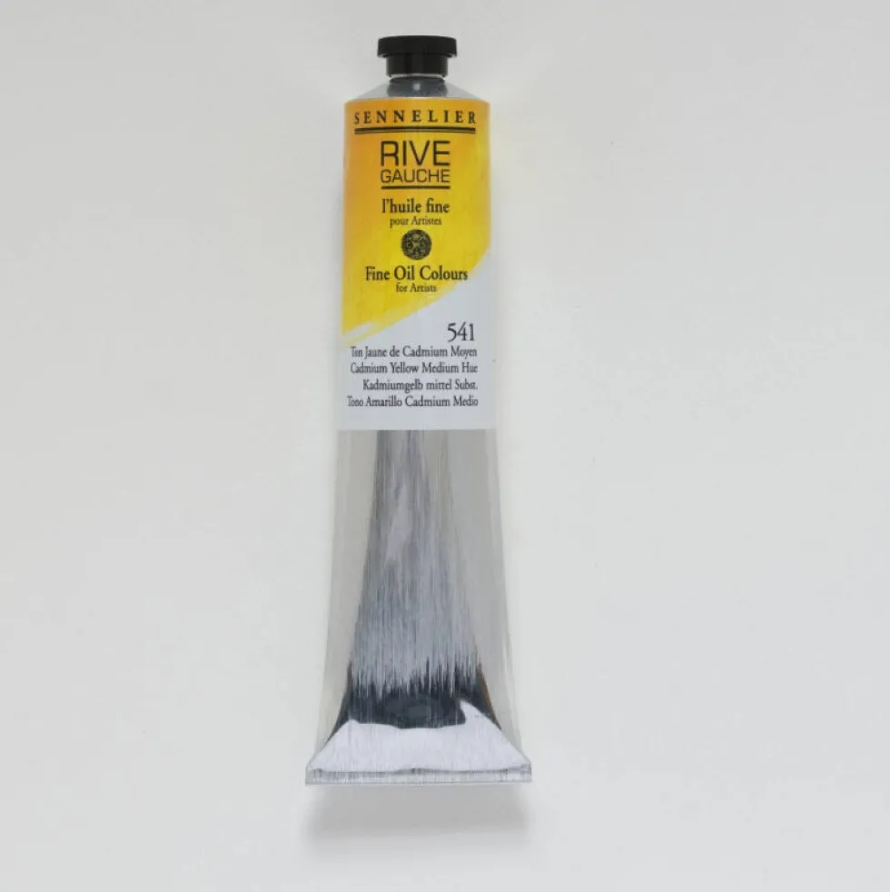 Farba olejna Rive Gauche - Sennelier - 541, Cadmium Yellow Medium Hue, 200 ml