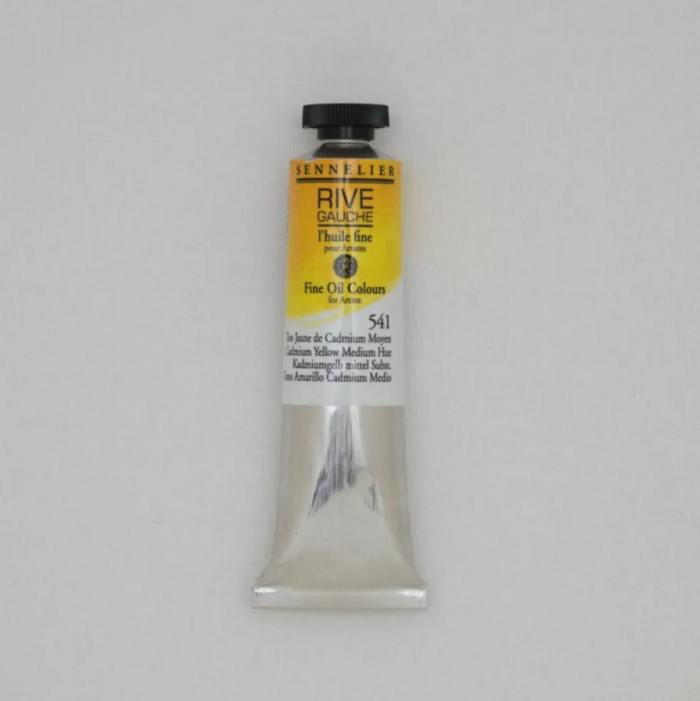 Farba olejna Rive Gauche - Sennelier - 541, Cadmium Yellow Medium Hue, 40 ml