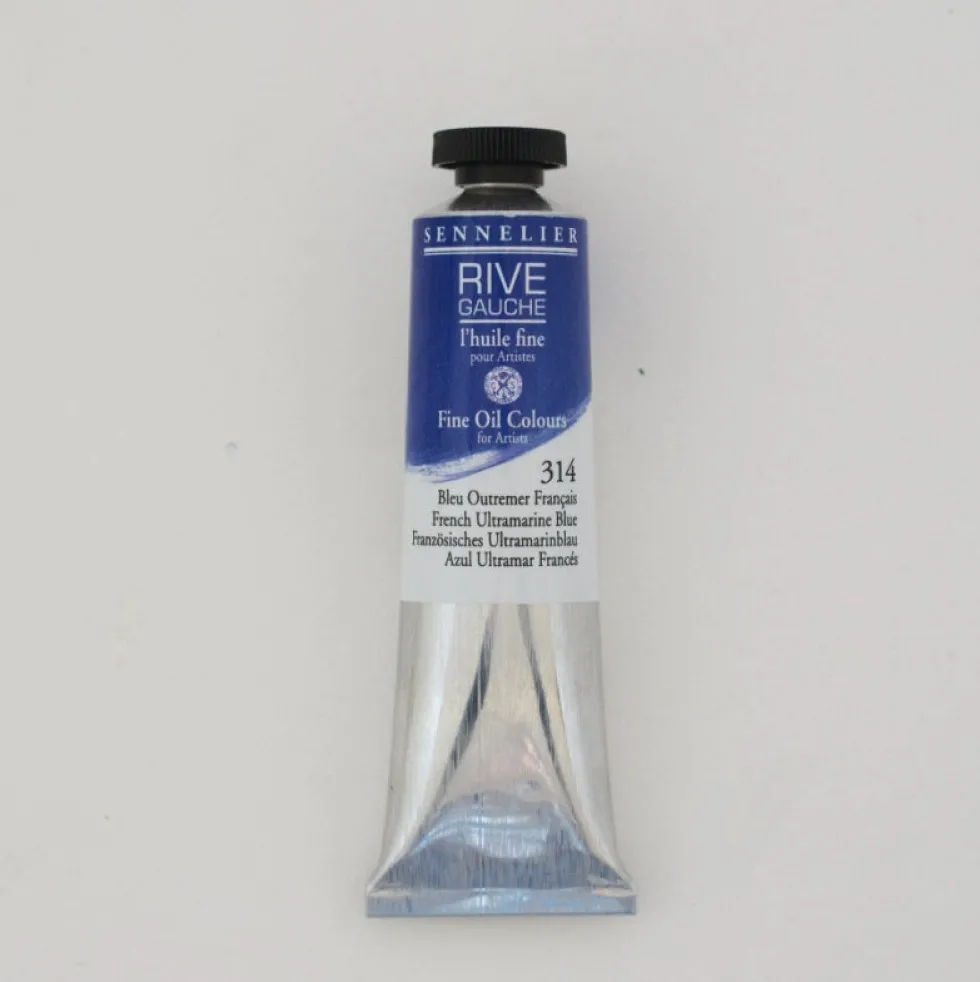 Farba olejna Rive Gauche - Sennelier - 314, French Ultramarine Blue, 40 ml