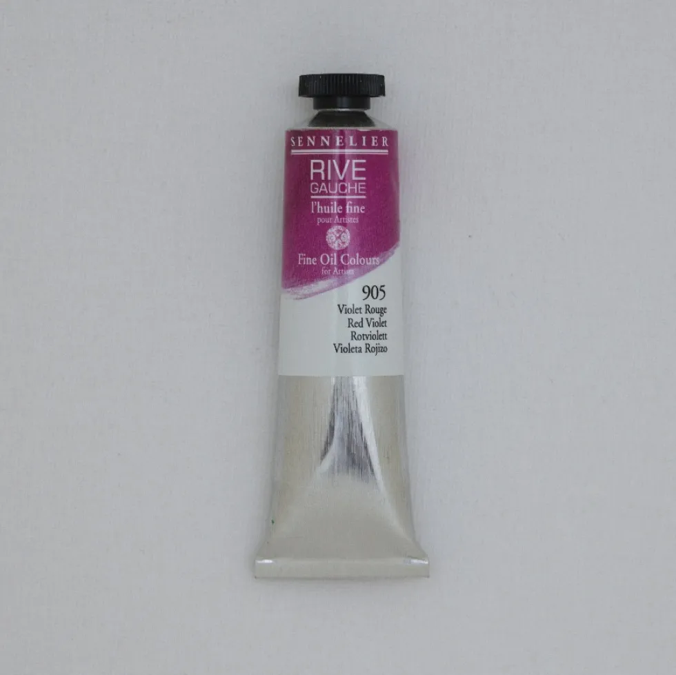 Farba olejna Rive Gauche - Sennelier - 905, Red Violet, 40 ml