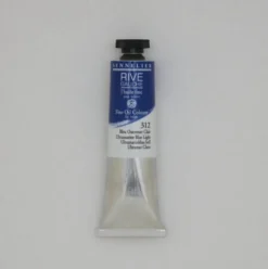 Farba olejna Rive Gauche - Sennelier - 312, Ultramarine Blue Light, 40 ml
