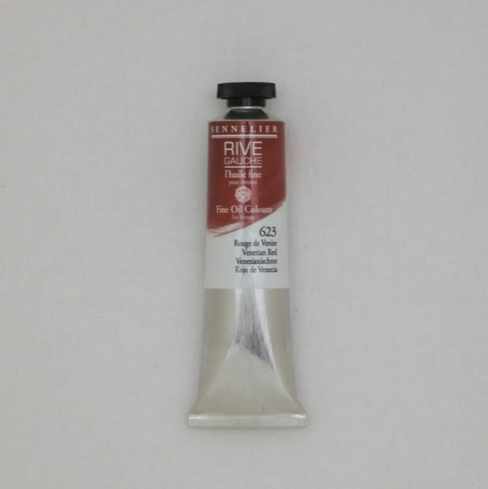 Farba olejna Rive Gauche - Sennelier - 623, Venetian Red, 40 ml