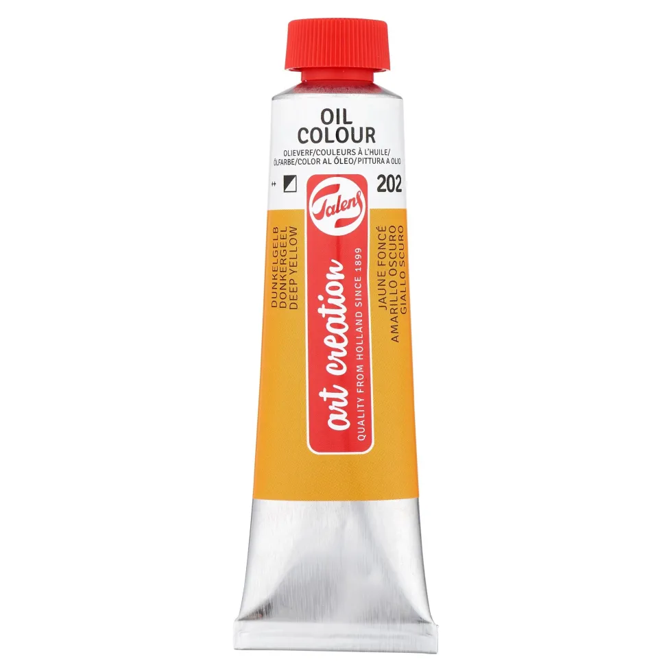 Farba olejna - Talens Art Creation - 202, Deep Yellow, 40 ml