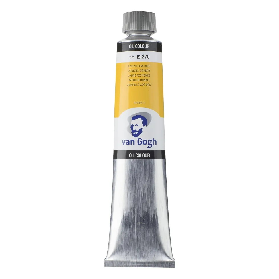 Farba olejna - Van Gogh - Azo Yellow Deep, 200 ml