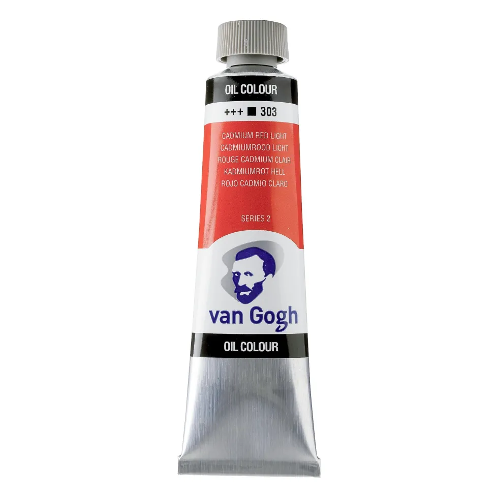 Farba olejna - Van Gogh - Cadmium Red Light, 40 ml