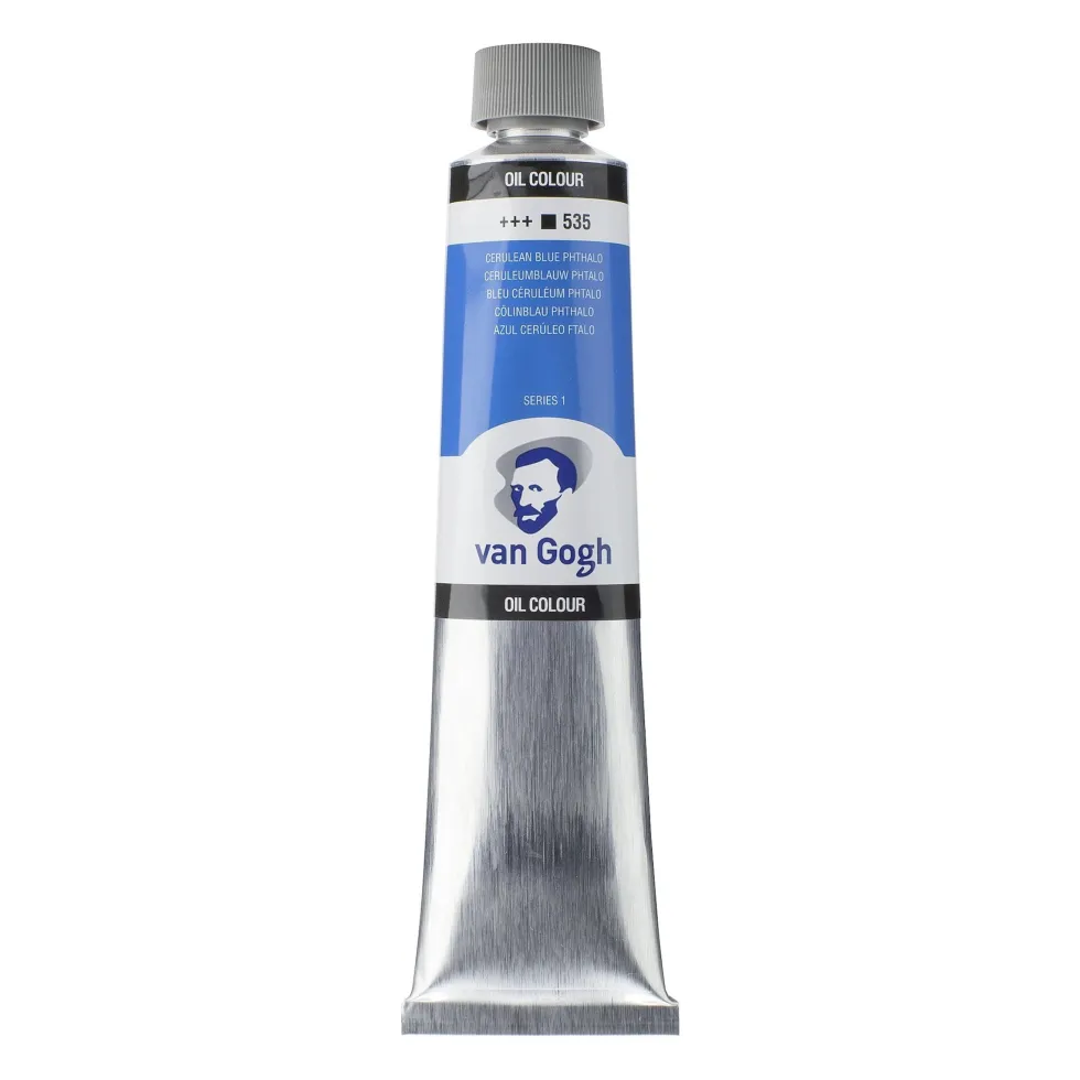 Farba olejna - Van Gogh - Cerulean Blue Phthalo, 200 ml
