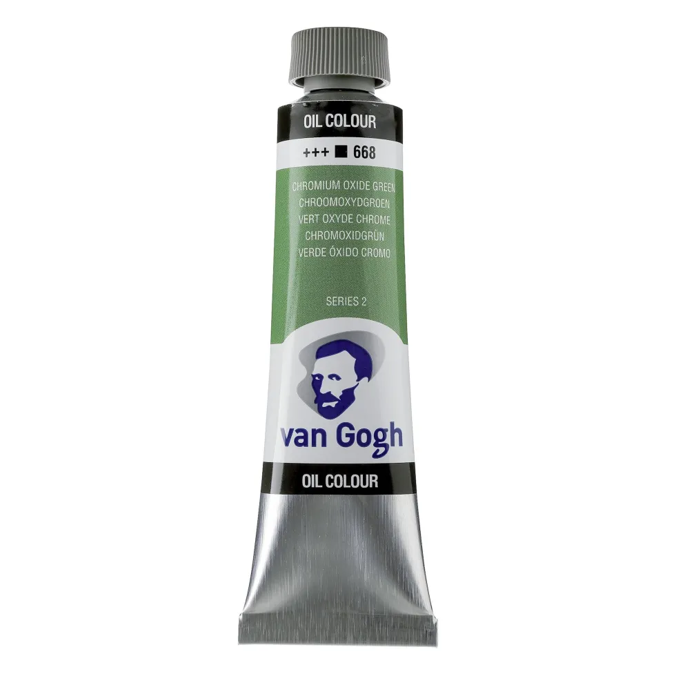 Farba olejna - Van Gogh - Chromium Oxide Green, 40 ml
