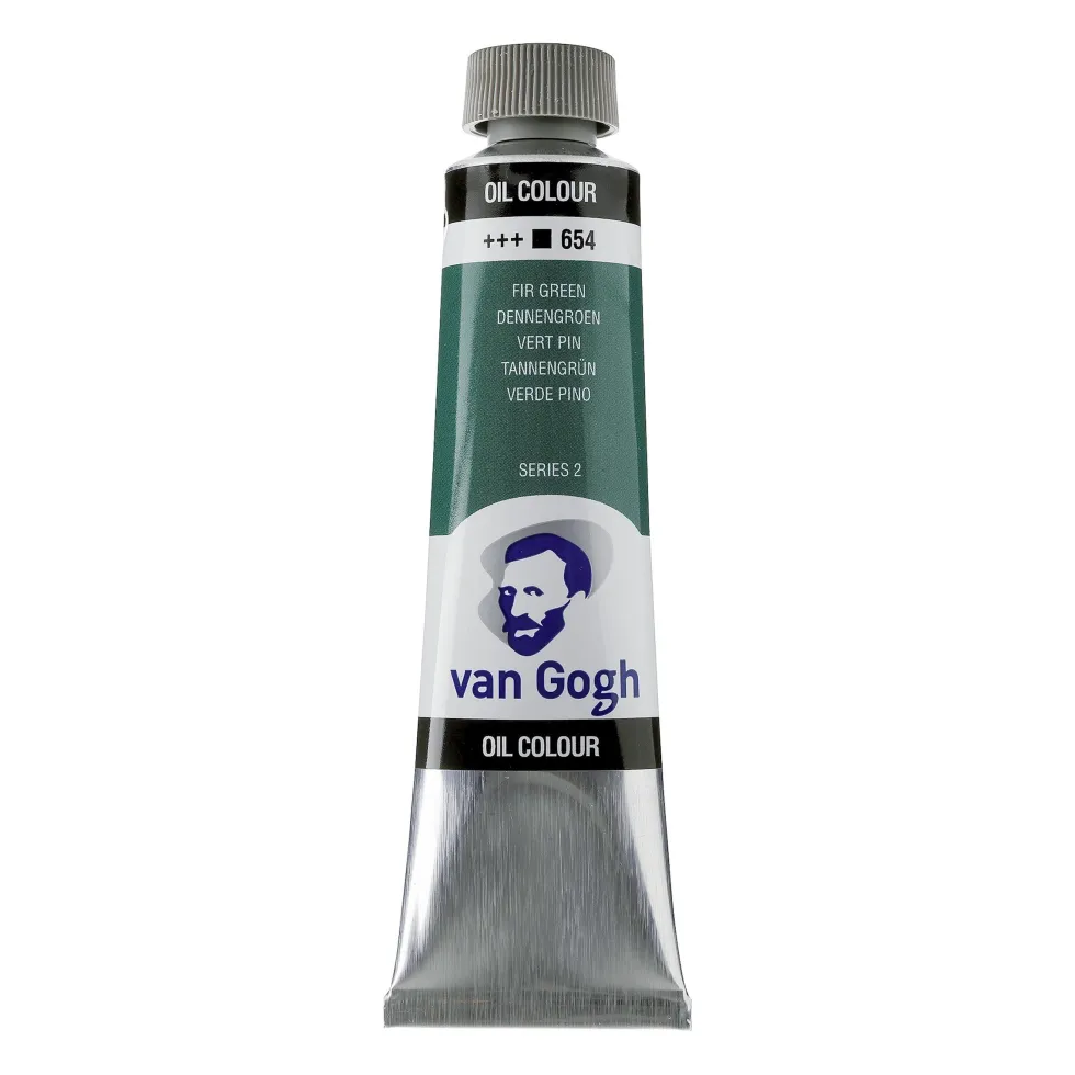 Farba olejna - Van Gogh - Fir Green, 40 ml
