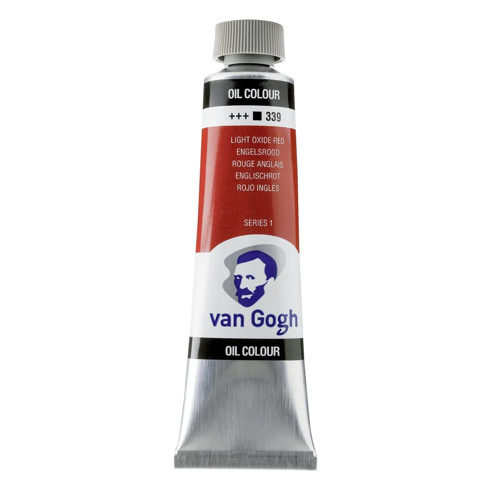 Farba olejna - Van Gogh - Light Oxide Red, 40 ml
