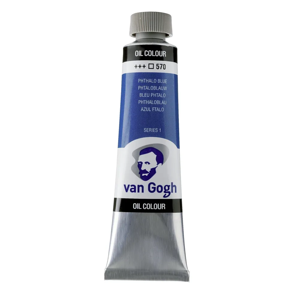 Farba olejna - Van Gogh - Phthalo Blue, 40 ml