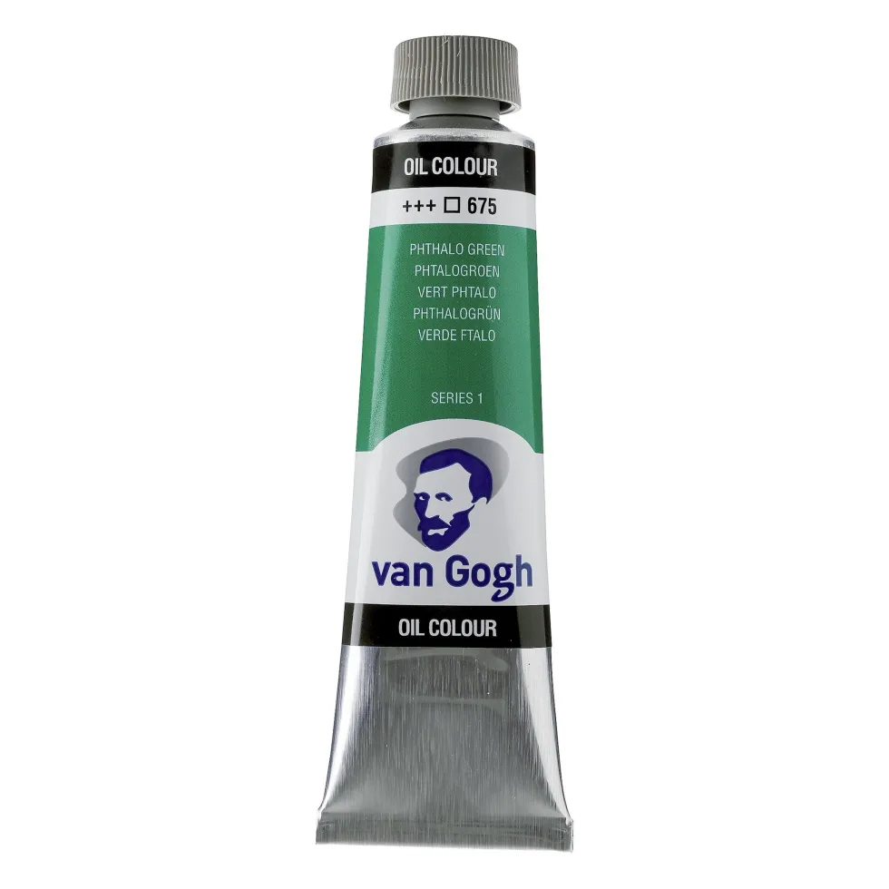 Farba olejna - Van Gogh - Phthalo Green, 40 ml