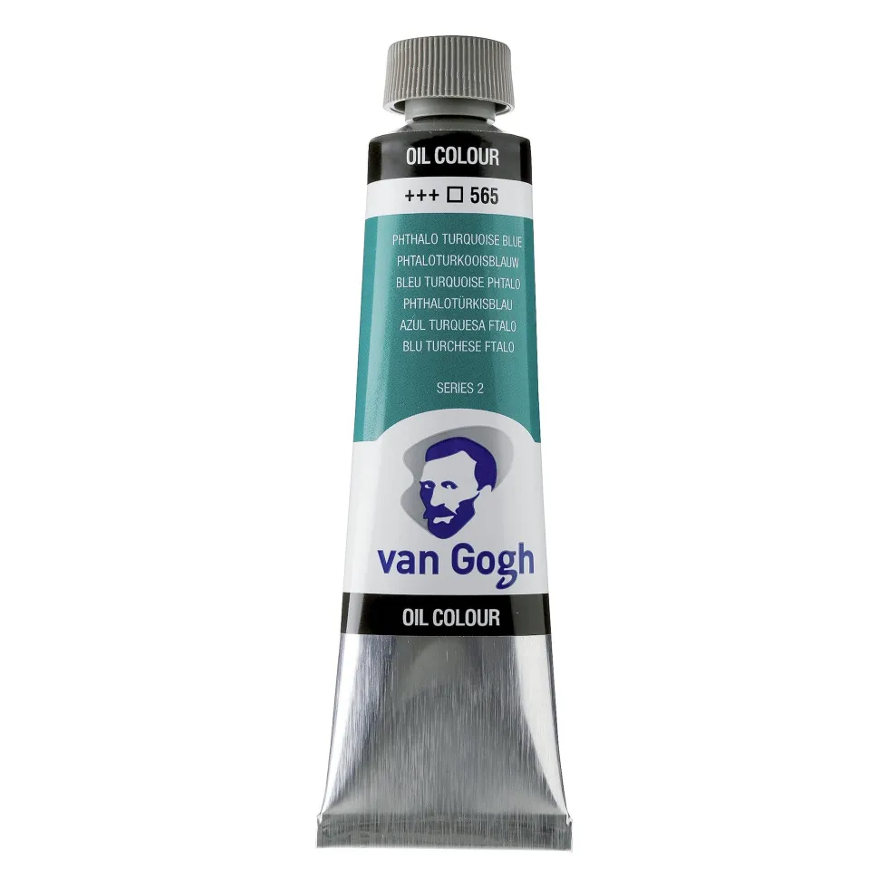 Farba olejna - Van Gogh - Phthalo Turquoise Blue, 40 ml