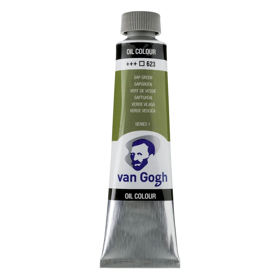 Farba olejna - Van Gogh - Sap Green, 40 ml