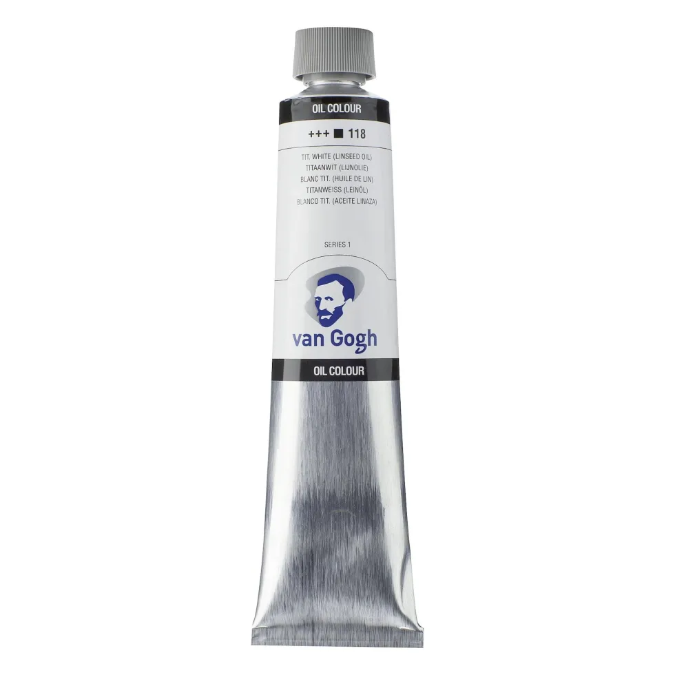 Farba olejna - Van Gogh - Titanium White, 200 ml