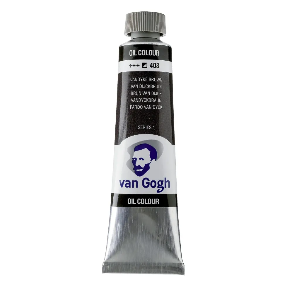 Farba olejna - Van Gogh - Vandyke Brown, 40 ml