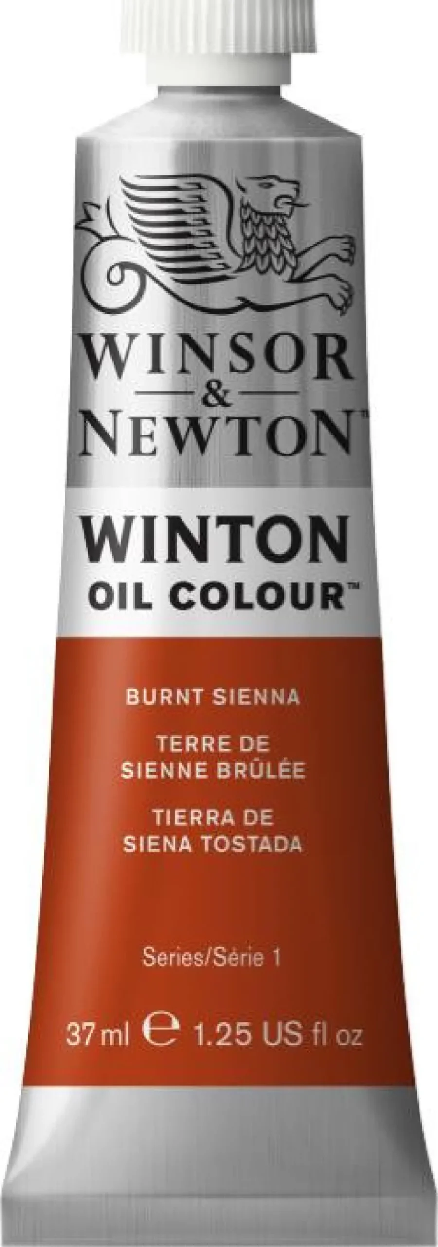 Farba olejna Winton Oil Colour - Winsor & Newton - Burnt Sienna, 37 ml