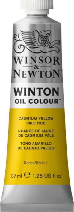 Farba olejna Winton Oil Colour - Winsor & Newton - Cadmium Yellow Pale, 37 ml