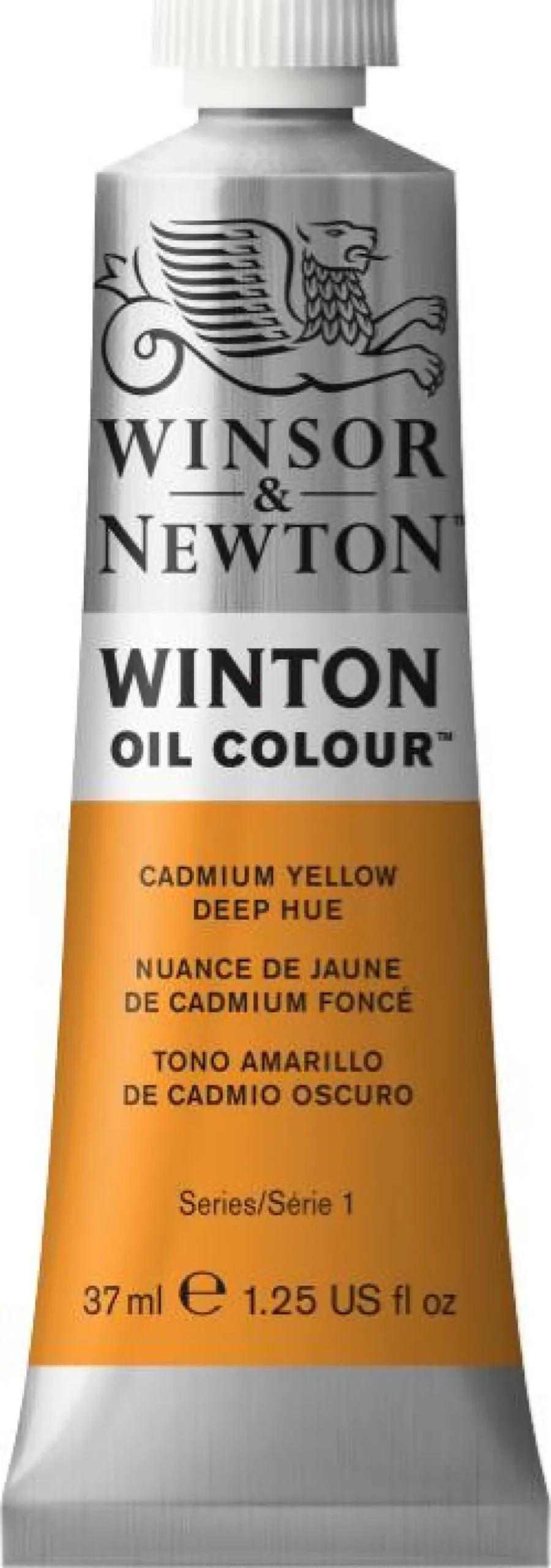 Farba olejna Winton Oil Colour - Winsor & Newton - Cadmium Yellow Deep Hue, 37 ml