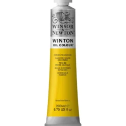 Farba olejna Winton Oil Colour - Winsor & Newton - chrome yellow hue, 200 ml
