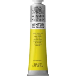 Farba olejna Winton Oil Colour - Winsor & Newton - lemon yellow hue, 200 ml