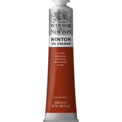 Farba olejna Winton Oil Colour - Winsor & Newton - light red, 200 ml