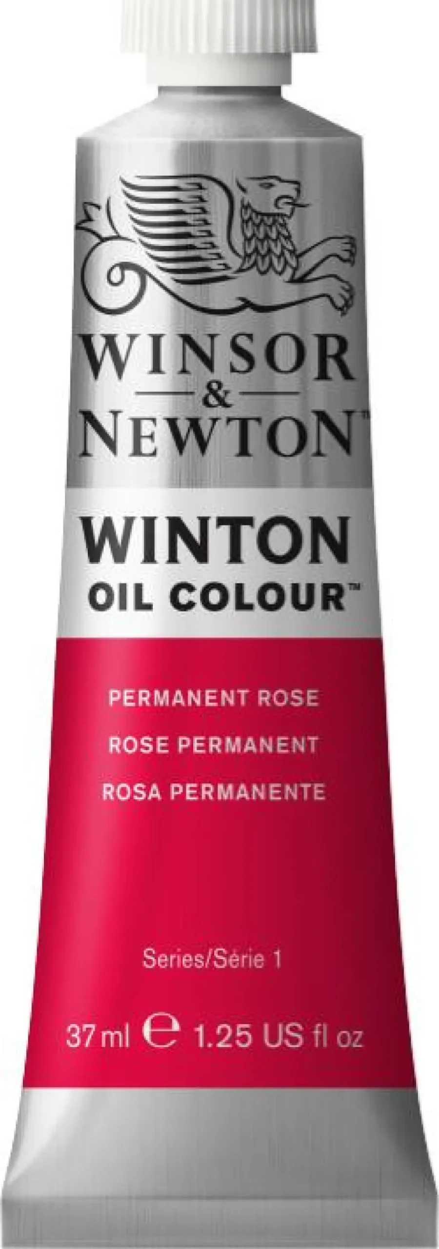 Farba olejna Winton Oil Colour - Winsor & Newton - Permanent Rose, 37 ml