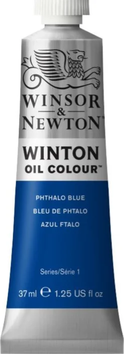 Farba olejna Winton Oil Colour - Winsor & Newton - Phthalo Blue, 37 ml