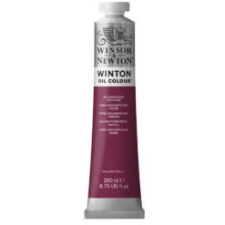 Farba olejna Winton Oil Colour - Winsor & Newton - Quinacridone Deep Pink, 200 ml