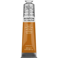 Farba olejna Winton Oil Colour - Winsor & Newton - Raw Sienna 200 ml