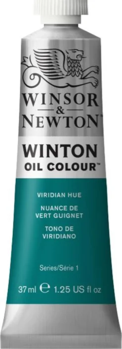 Farba olejna Winton Oil Colour - Winsor & Newton - Viridian Hue, 37 ml