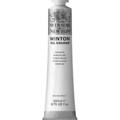 Farba olejna Winton Oil Colour - Winsor & Newton - zinc white, 200 ml