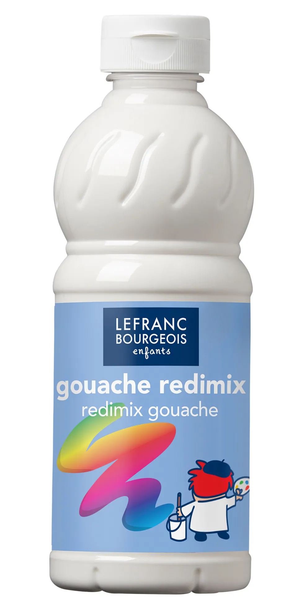 Farba plakatowa - Lefranc & Bourgeois - biała, 500 ml