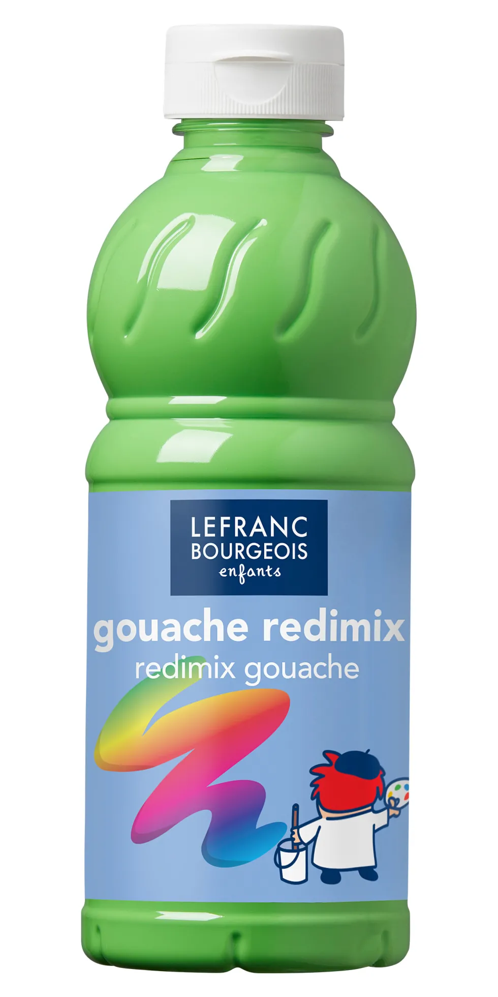 Farba plakatowa - Lefranc & Bourgeois - liściasta zieleń, 500 ml