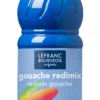 Farba plakatowa - Lefranc & Bourgeois - niebieski cyjan, 500 ml