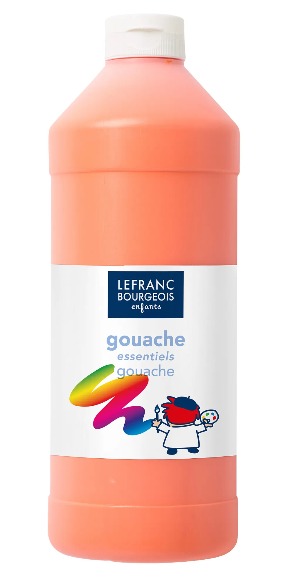 Farba plakatowa - Lefranc & Bourgeois - pomarańczowa, 1 l