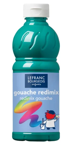Farba plakatowa - Lefranc & Bourgeois - szmaragdowa zieleń, 500 ml