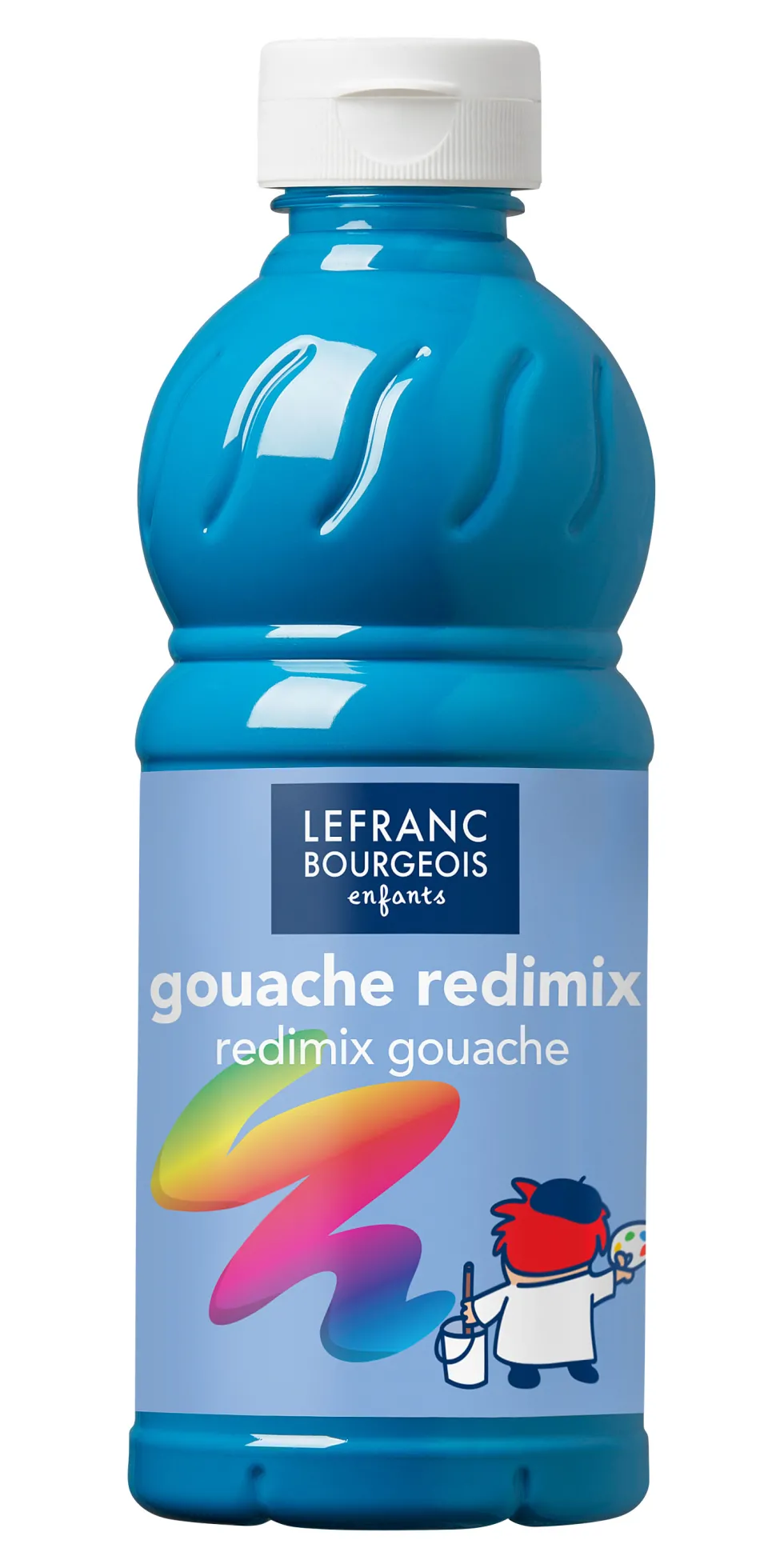 Farba plakatowa - Lefranc & Bourgeois - turkusowa, 500 ml