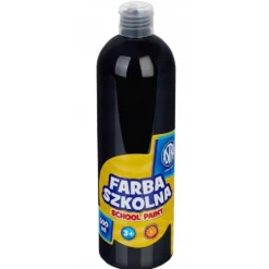 Farba szkolna plakatowa - Astra - czarna, 500 ml