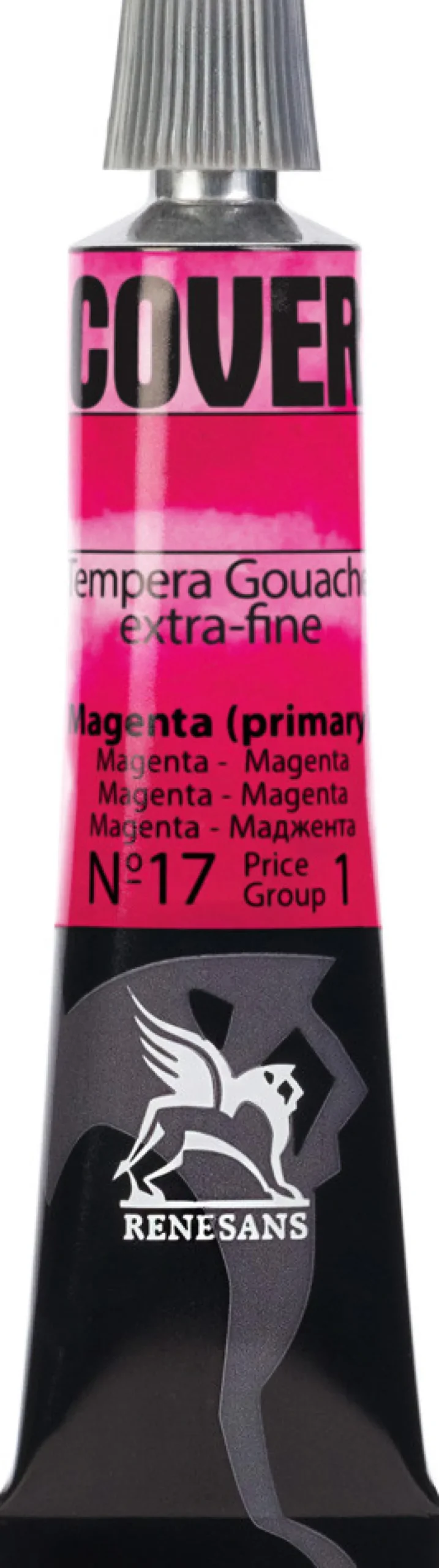 Farba Tempera Cover - Renesans - 17, magenta, 20 ml