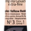 Farba Tempera Cover - Renesans - 03, żółta z Neapolu czerwona, 20 ml
