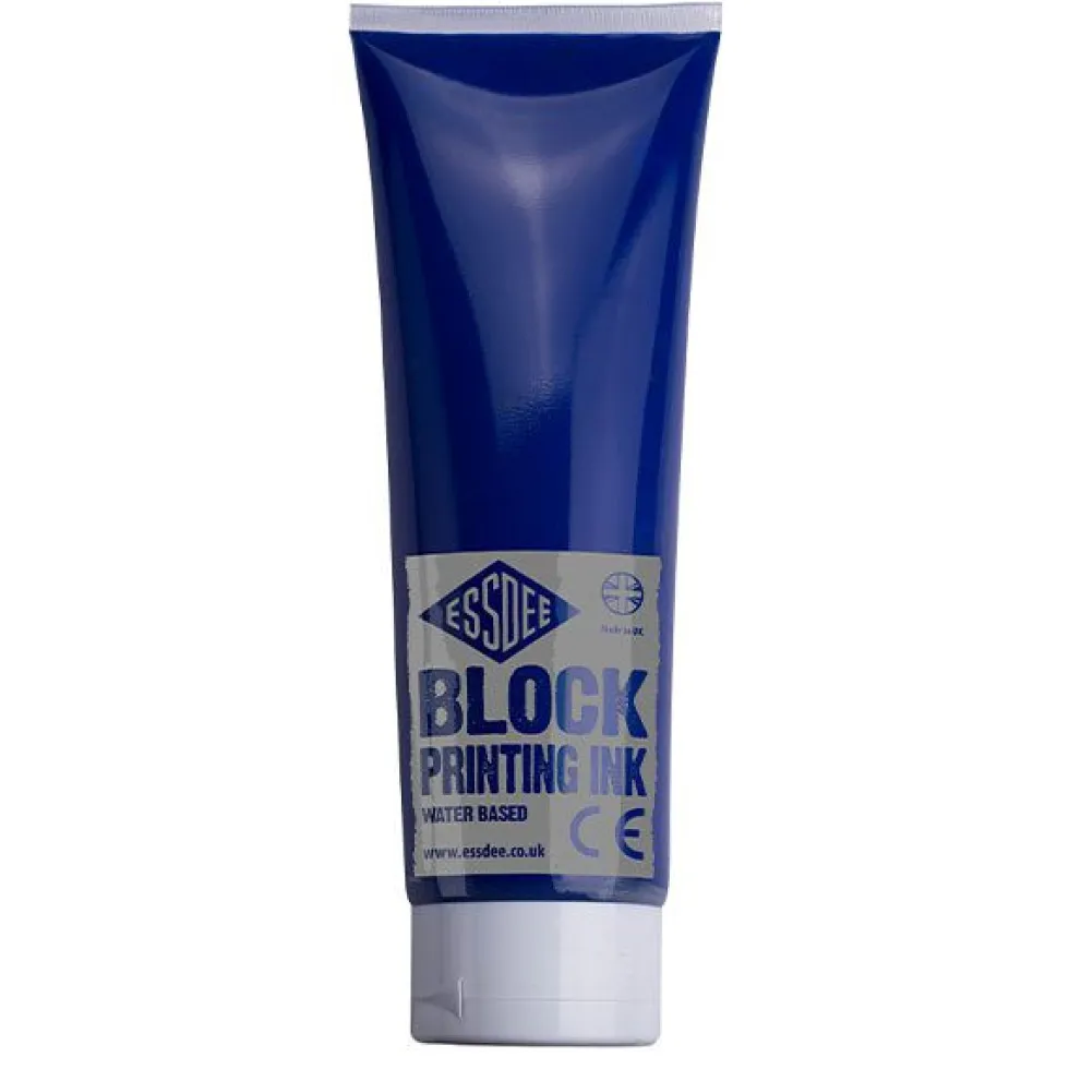 Farba, tusz do linorytu Block Printing Ink - Essdee - Brilliant Blue, 300 ml